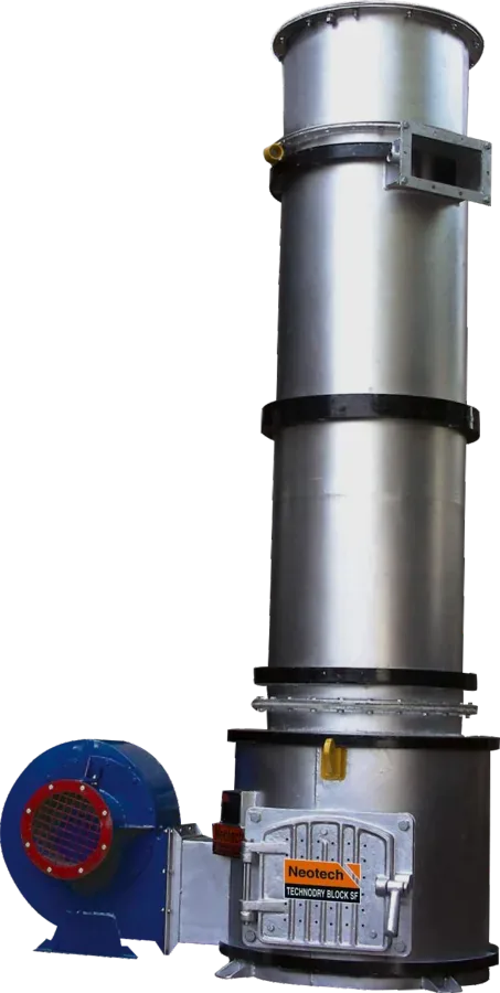 Technodry Block SF Solid Fuel Fired Hot Air Generator